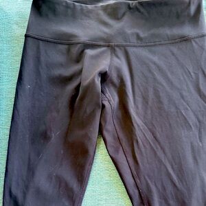 Lululemon Athletica Black Leggings Comfortable Knit